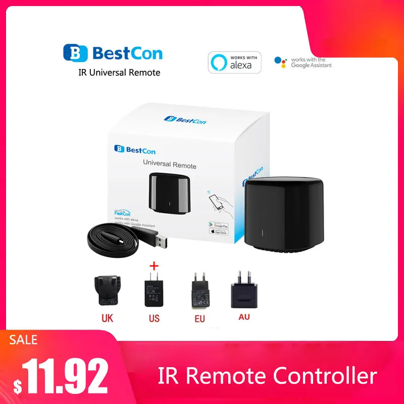 Broadlink Bestcon RM4C Мини Универсальный 4G Wifi ИК пульт дистанционного управления