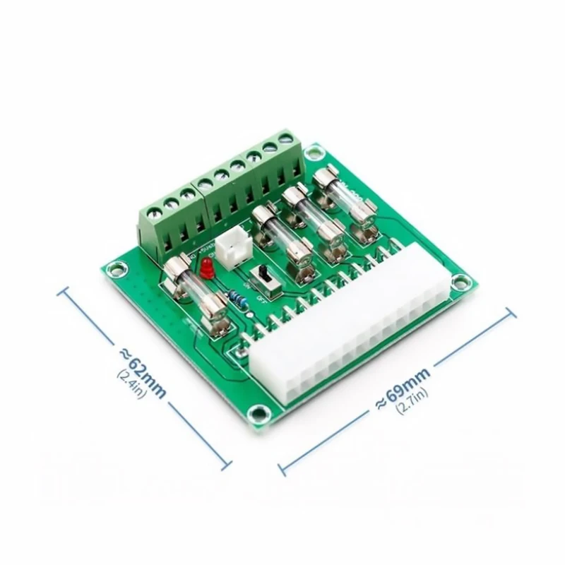 Настольный блок питания ATX плата адаптера компьютерный отбора мощности розетка