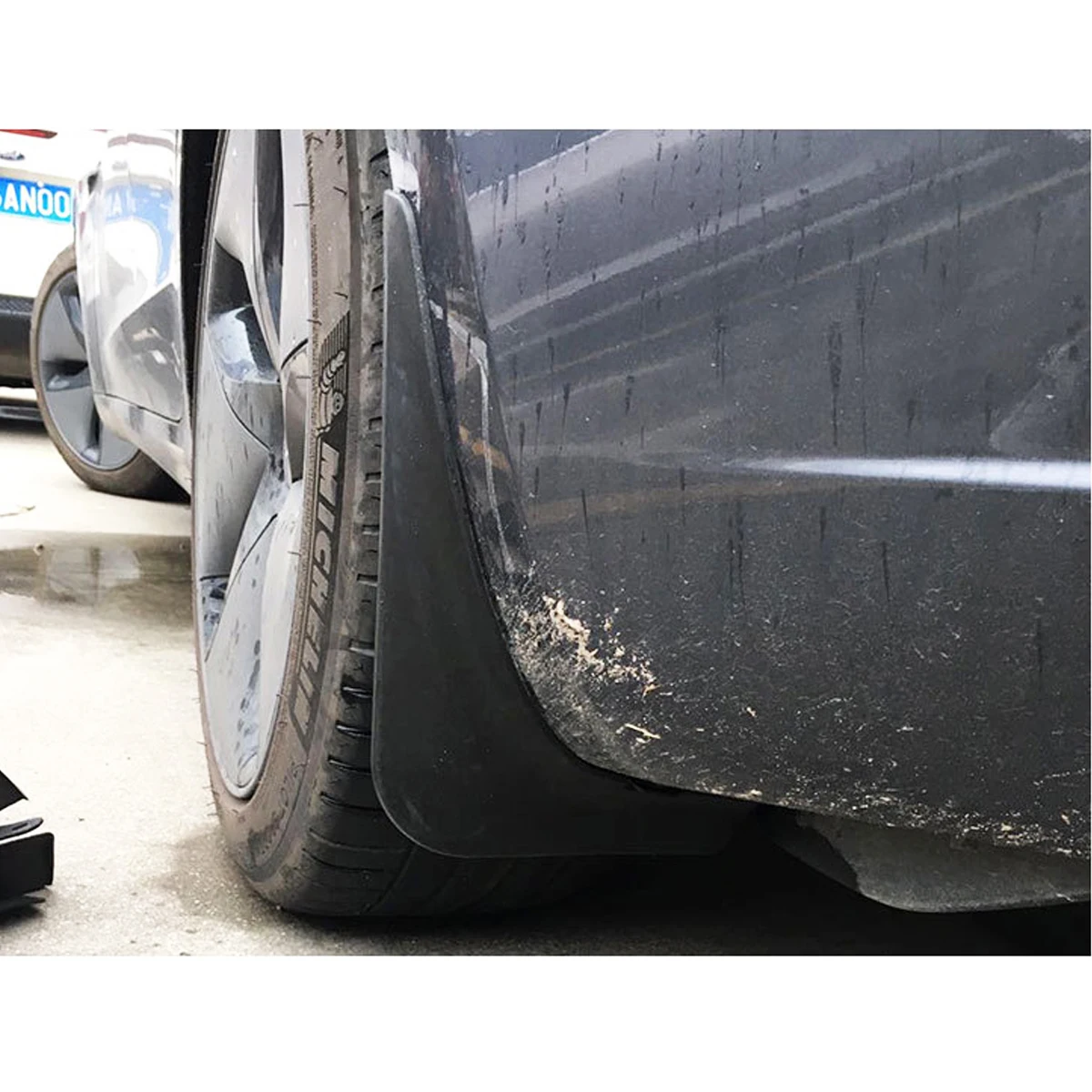 4Pcs/Set Car Mud Flaps Front Rear Mudguard Splash Guards Fender Mudflaps For Tesla Model 3 2016~2019 | Автомобили и мотоциклы