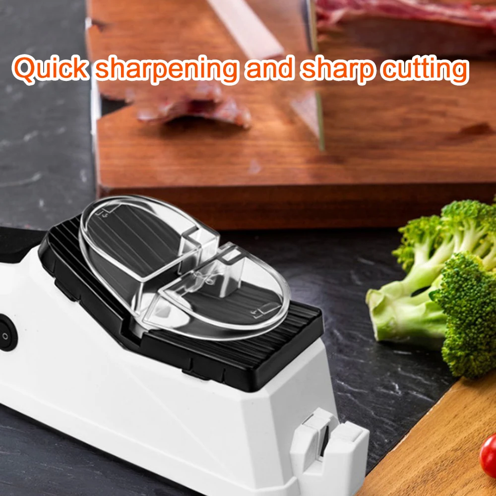 

Kitchen Multi-function Quick Sharpener Electric Sharpener Factory Direct Household Blade Electric Sharpener Dropshipping