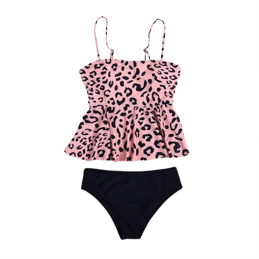 

Women High Waist Bikini Set Halter Bathing Suit Ruffled Camis Swimsuit Female Beach Floral Print Swimwear