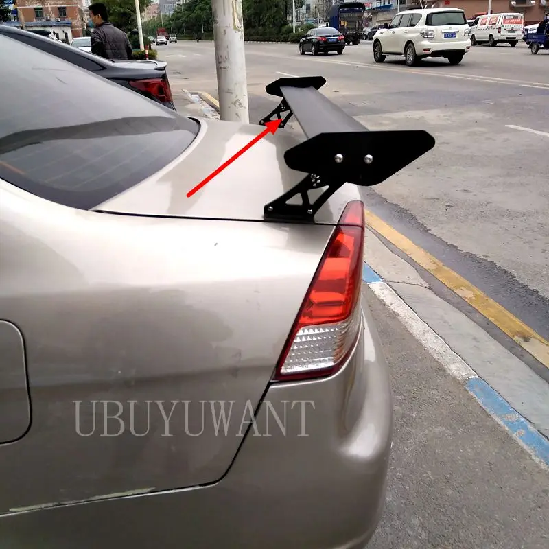 

UBUYUWANT For Honda Civic Spoiler 1998 1999 2000 2001 2002 2003High Quality Aluminum alloy Car Lip Wing Primer Color RearSpoiler