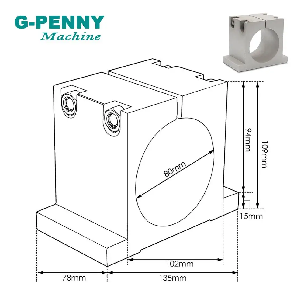 Новое поступление! Зажимной кронштейн для шпиндельного двигателя ЧПУ диаметром