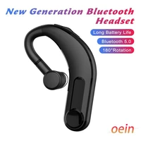 m21 bluetooth headset upgraded version of the hanging ear business blue flood solution bluetooth 5 0 low energy headphones