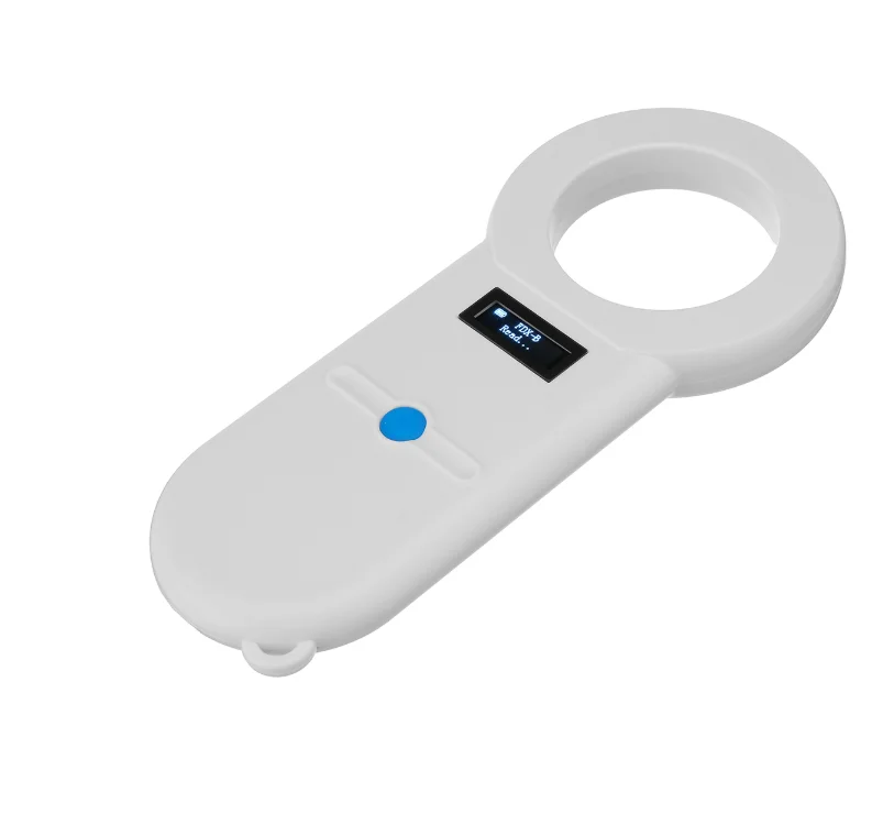 Rfid FDX-B животных rfid считыватель читатель микросхемы ISO чип Портативный OLED домашние