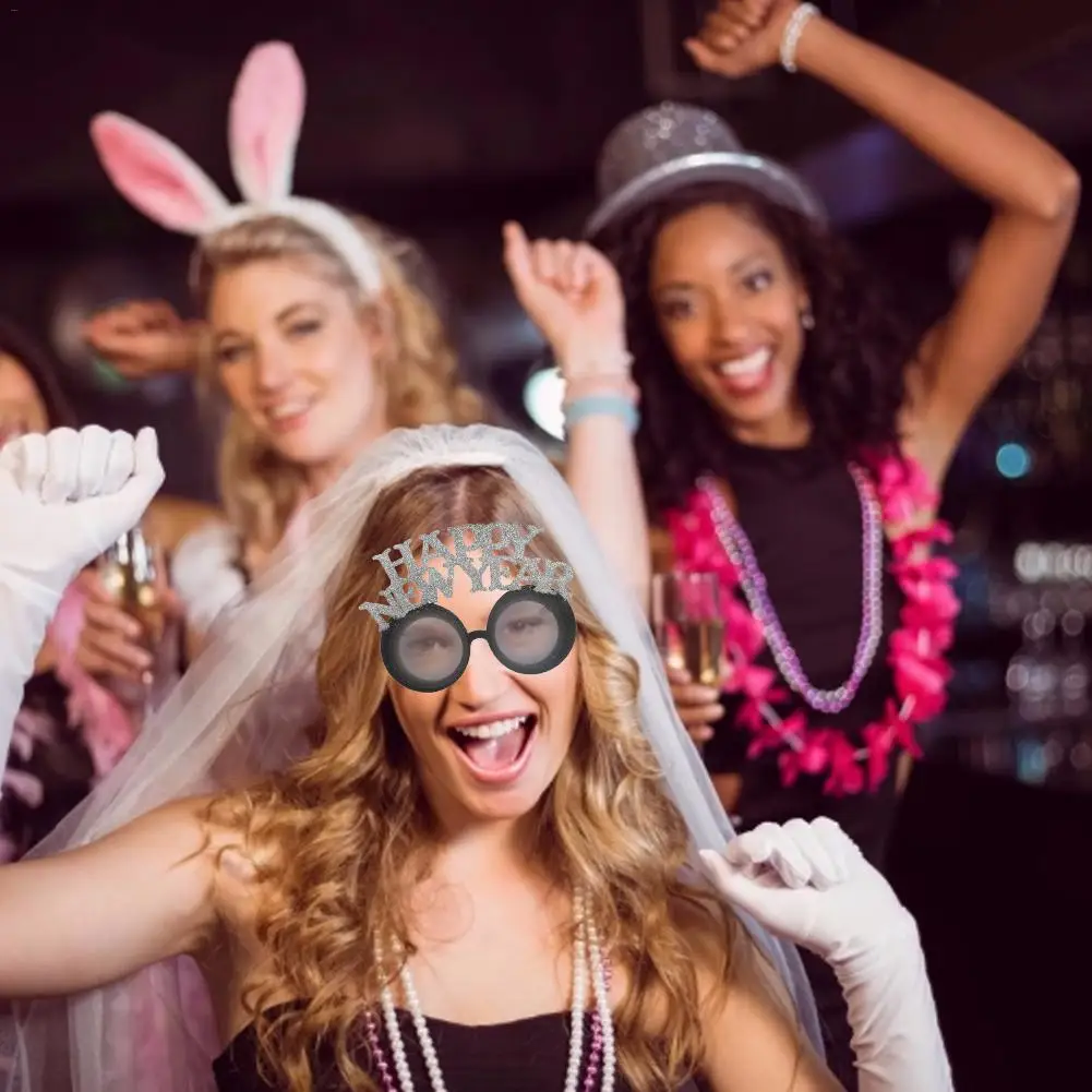 Новогодние очки забавные реквизит для костюмированной вечеринки товары бара