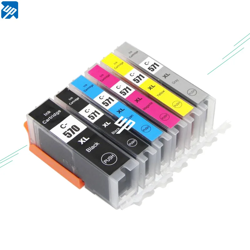 PGI 570 CLI 571 совместимые струйные картриджи для Canon MG7750 MG7751 MG7752 MG7753 TS9050 TS9055 S8050 TS8051 TS8052