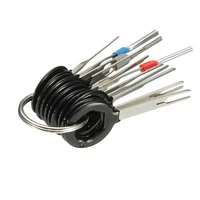 11pcs car terminal removal tool electrical wiring crimp connector pin extractor kit car electrico repair hand tools