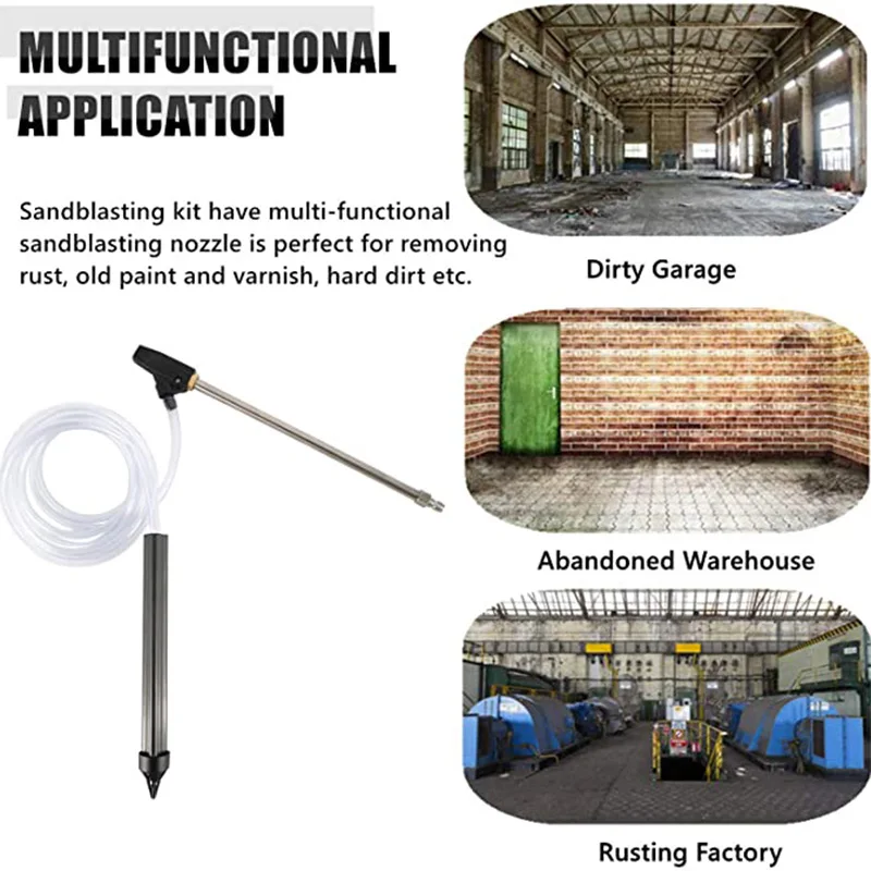 ROUE Пескоструйный пистолет высокого давления комплект насадок для мойки