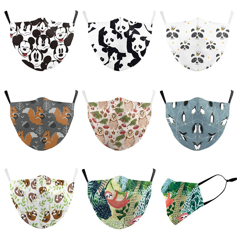 Новинка верхняя одежда для детей с рисунком забавным уход за кожей лица-маска