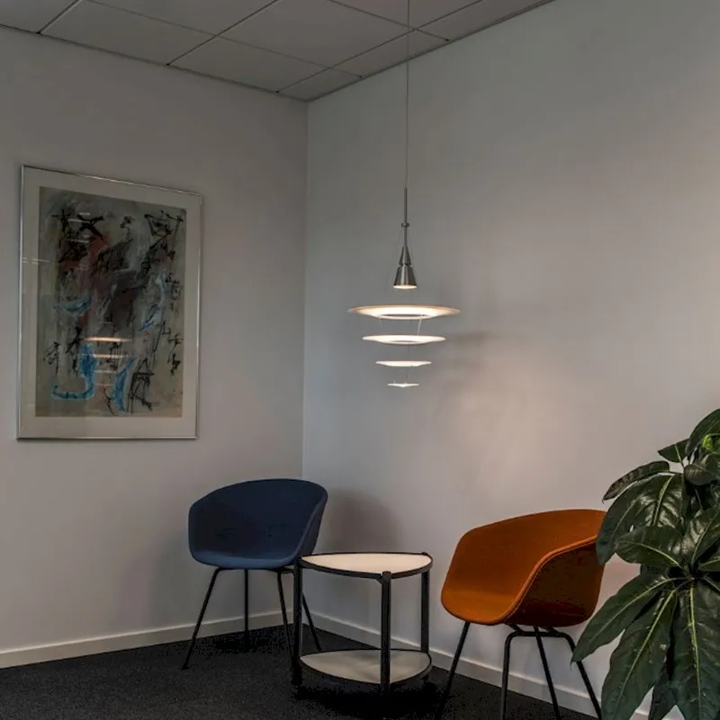 

Modern Designer Pendant Lights Lighting Alloy Silver Kitchen Hanging Lamp Living Room Bedroom Decor Pendant Lamp Lights Fixtures