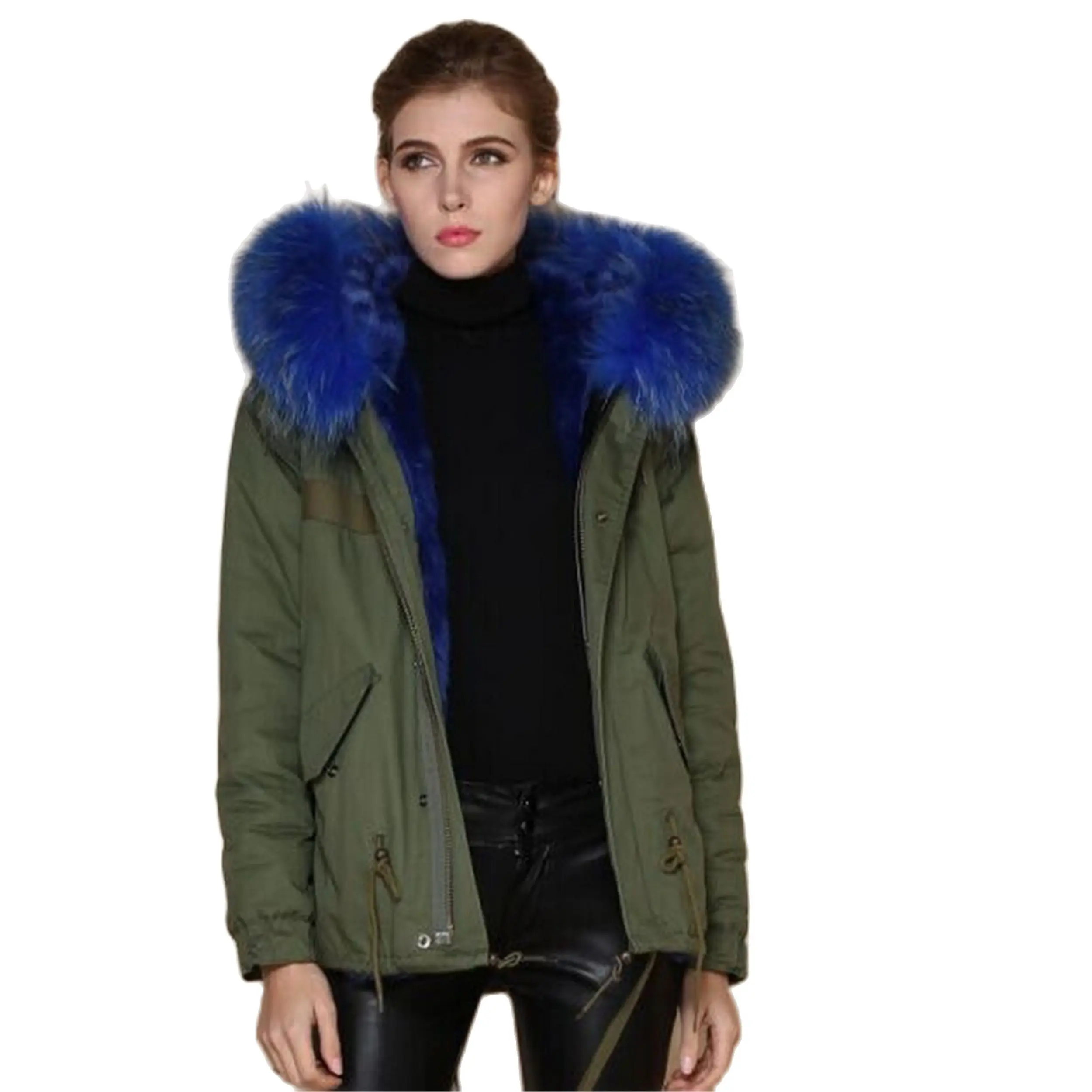 Горячая Распродажа Женское зимнее пальто из искусственного меха куртка