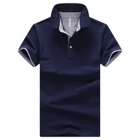 brand mens polo shirt high quality men cotton short sleeve shirt brands clothing jerseys summer stand collar mens polo tops 4xl
