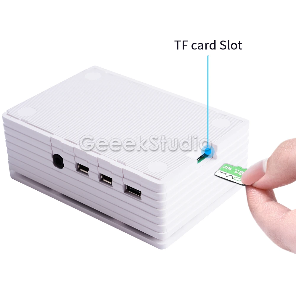 ABS Черный/Белый Раскладушка чехол корпус для Raspberry Pi 4 с охлаждающим вентилятором