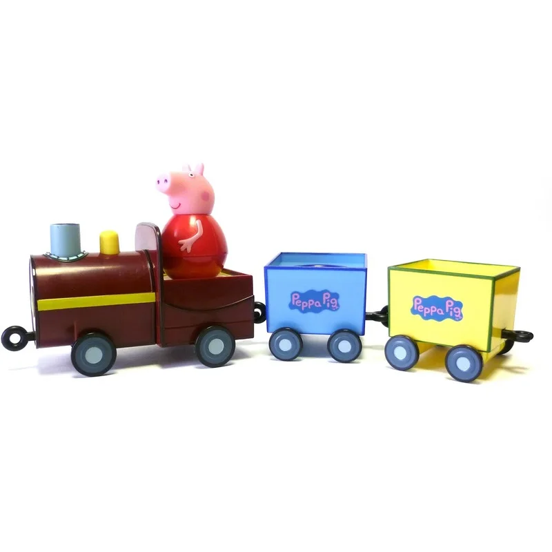 Игровой набор Peppa Pig Поезд Пеппы неваляшки|Персонажи мультфильмов и кино| |