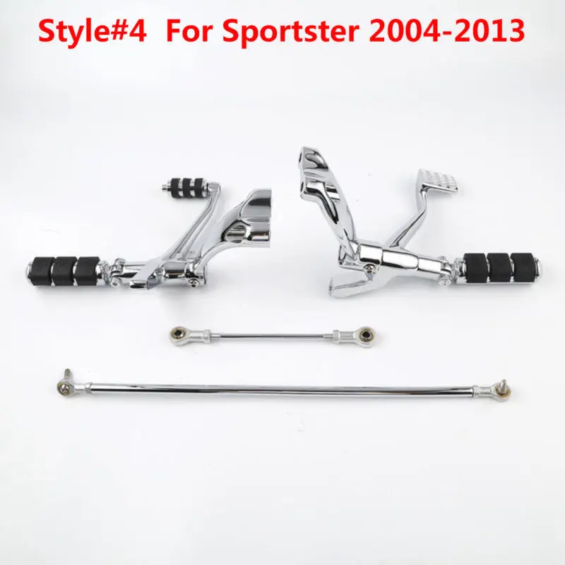 

Motorcycle Forward Control Pegs Linkages For Harley Sportster XL 883 1200 91-03 04-13 14-20