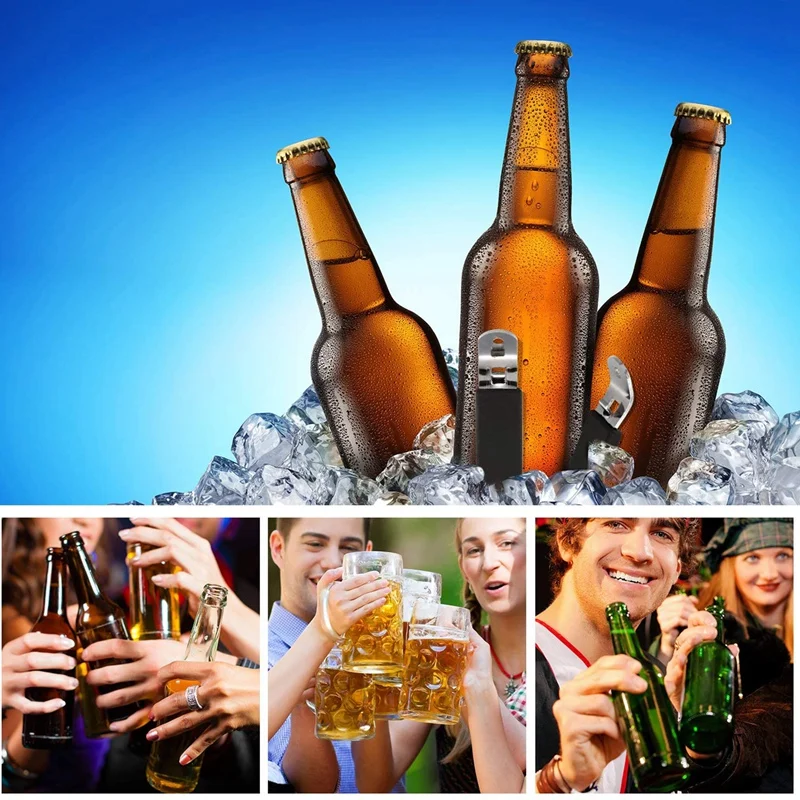 8 шт. двухсторонняя открывалка для бутылок из нержавеющей стали | Дом и сад