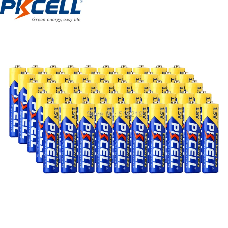  Батарейки PKCELL типа ААА 100 шт 