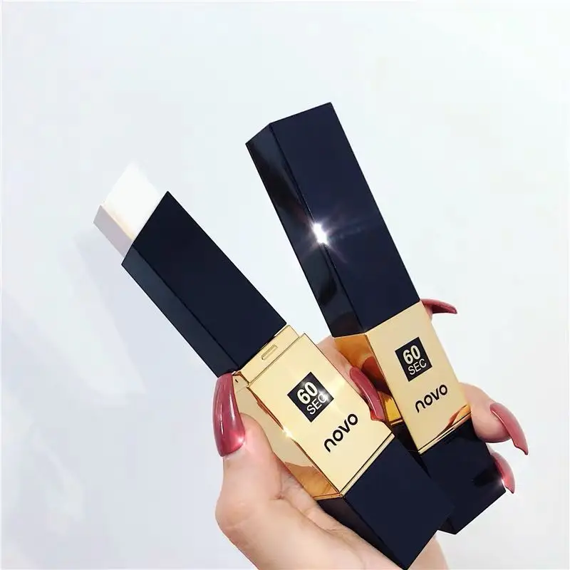 

Novo Changing color Foundation Concealer Stick Makeup Full Coverage Contour Face Cream Base Primer Moisturizer Hide Blemish