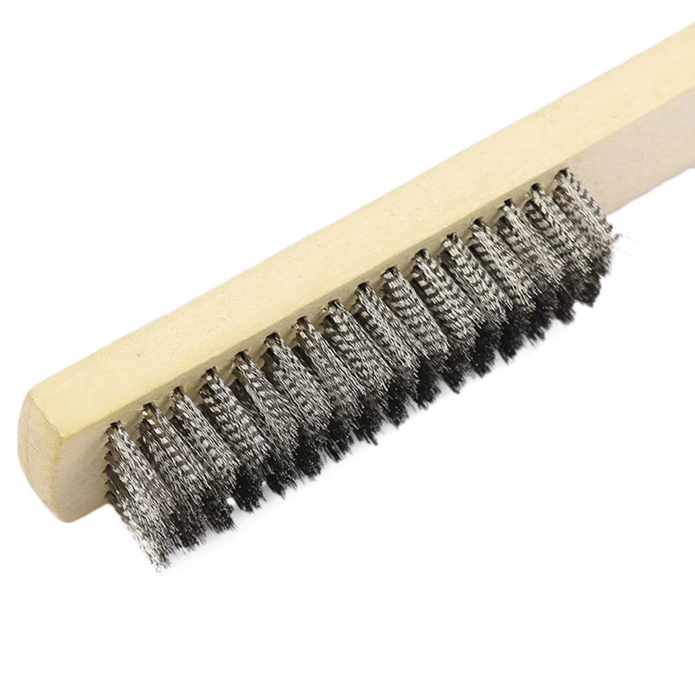 

Stainless Steel Brush Wire Brushes For Metal Rust Cleaning Tool 3pcs 3x 3*