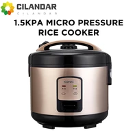 cilandar 345l 1 5kpa electric rice cooker micro pressure rice cooking machine with non stick coating detachable exhaust valve
