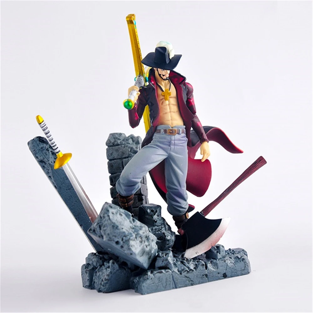 Аниме одна деталь Dracule Mihawk Hawkeye самый большой в мире swordsman Супер Модель Коллекция