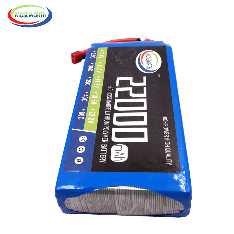 

11.1V 22000mAh 25C RC 3S LiPo Battery for RC Airplane Helicopter Quadrotor Drone Boat 3S RC Li-Po New Original Rechargeable