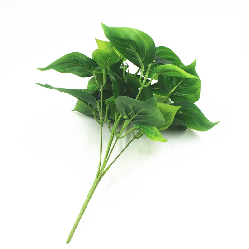 

Artificial Plastic Plant Green Dill For Garden Wedding Decoration Fake Leaves For Home Living Room Decor Artificial Plants