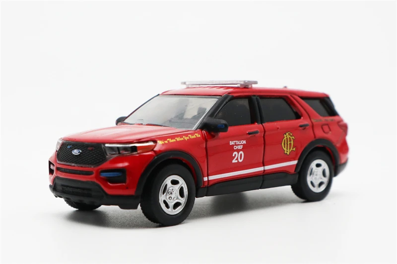 

Greenlight 1:64 2020 Универсальный Полицейский перехватчик Форд, иллинойская Пожарная служба