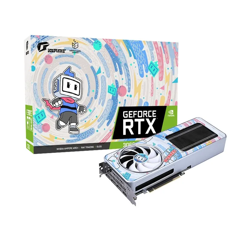 

Цветной iGame GeForce RTX 3060 билибили E-sports Edition OC 12G
