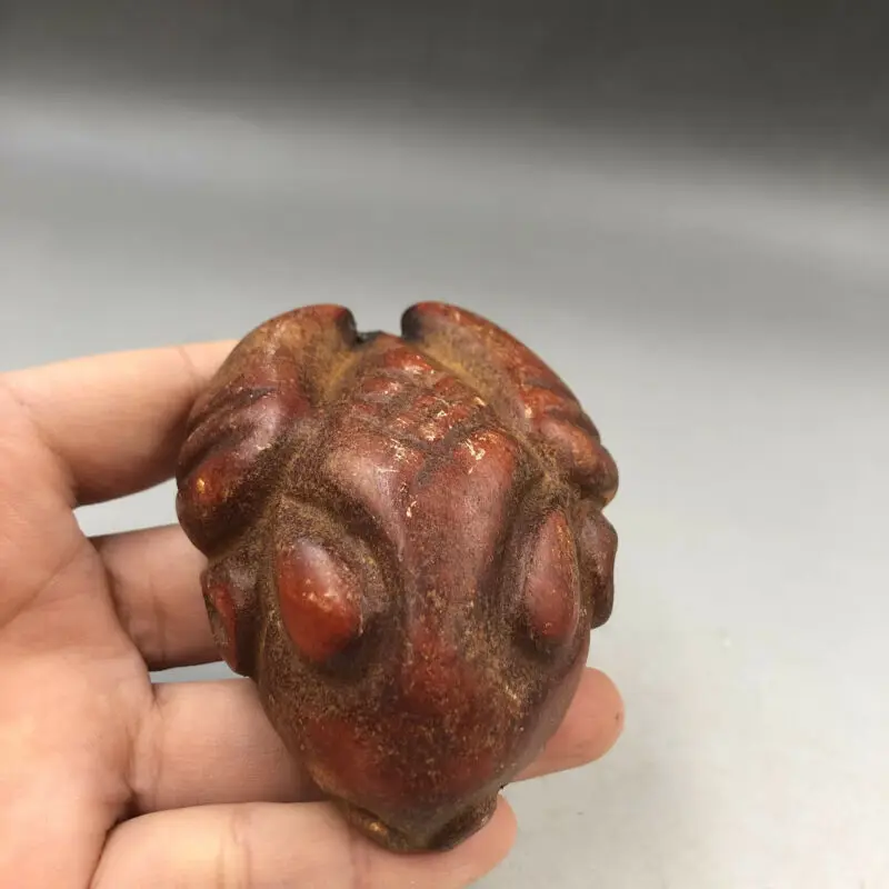 Неолитический век из китая старое хуншанская культура нефритовый резной кулон в