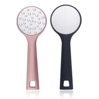 stainless steel grinding foot care double sided exfoliating brush beauty feet pedicure calluses removing foot file tools 2020
