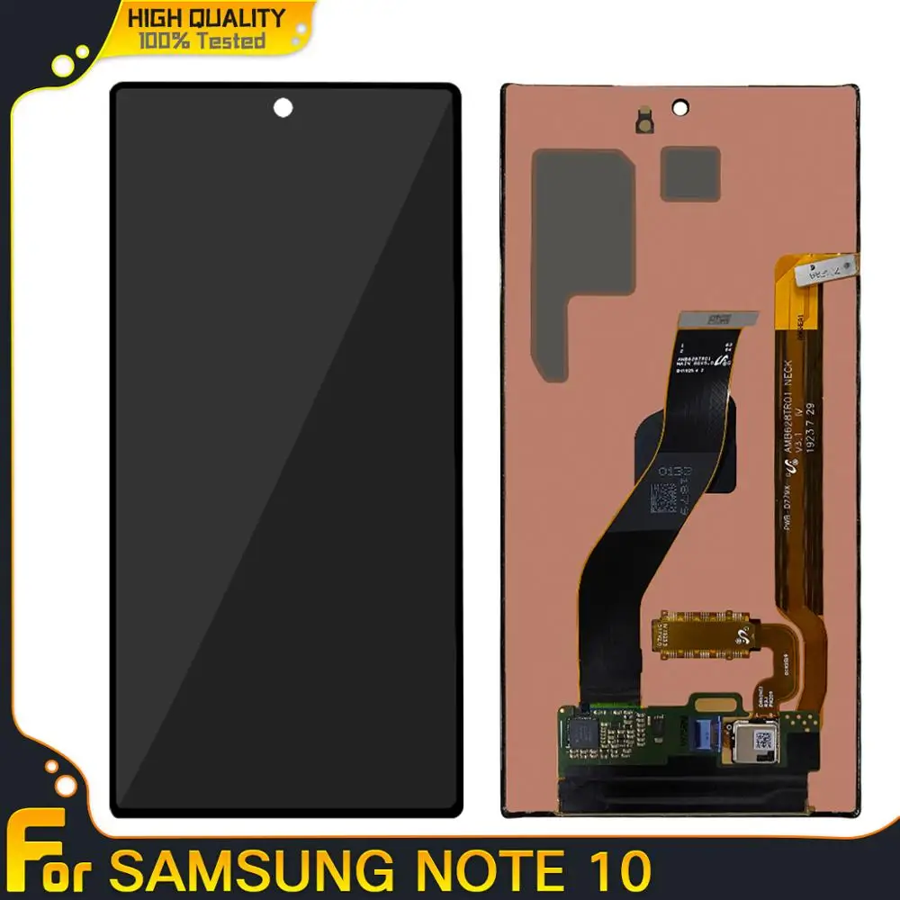 Оригинальный ЖК дисплей для SAMSUNG Galaxy Note 10 N970F N970 N9700 сенсорный экран в сборе Plus Note10 +