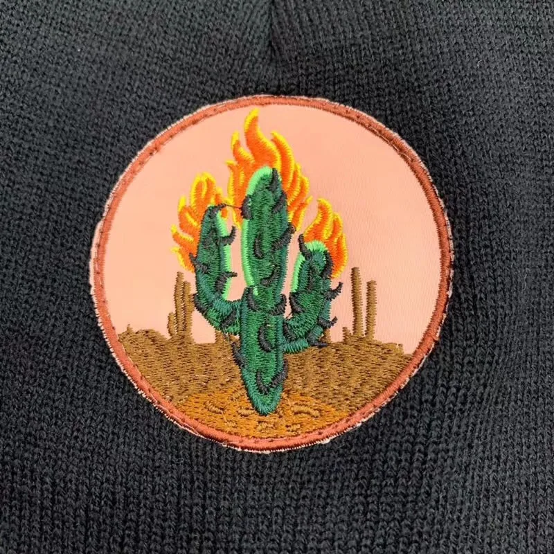 Трэвиса Скотта астромира шапочки кактус вышивка шапки|Мужская Skullies & шапочки| |