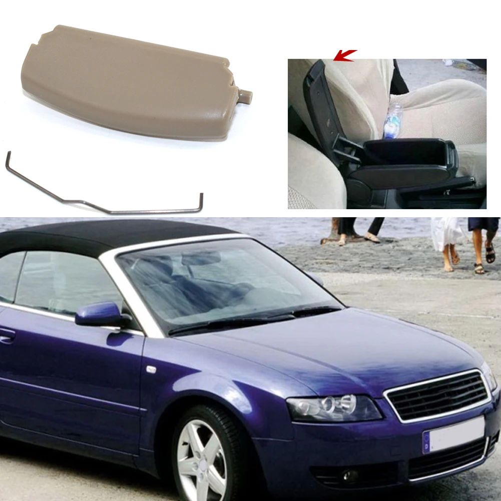 

Center Armrest Repair Kit Console Cover Lid Catch Latch Clip for Audi A4 B6 B7 E177B 2001-2008 Interior Armrests Parts