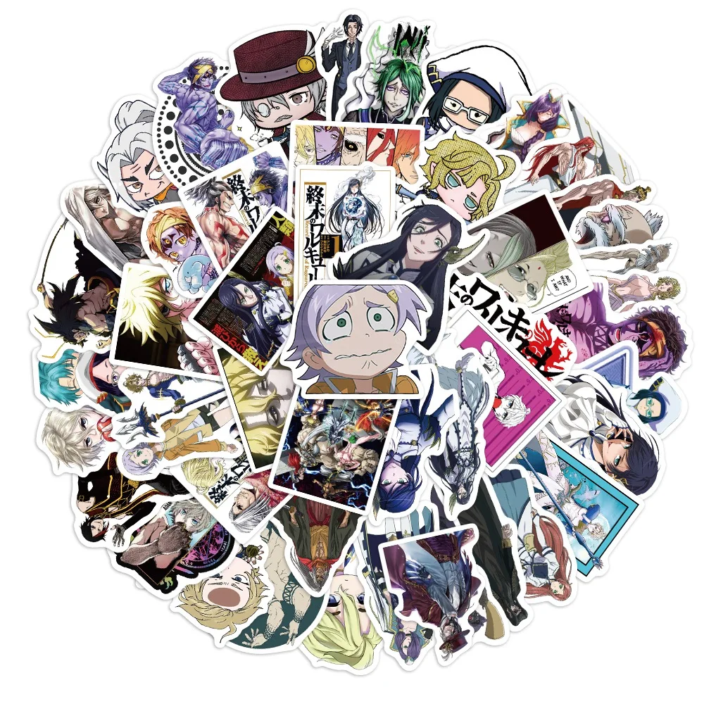 Стикеры в японском стиле аниме Рагнарок Водные Наклейки для багажа ноутбука