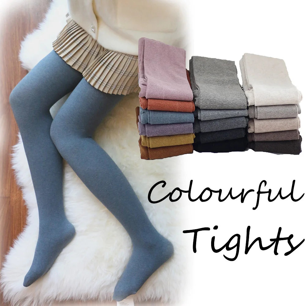 Зимние теплые колготки с высокой эластичной талией кашемировые Плотные чулки