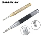 Автоматический центральный перфоратор, автоматический Центральный штифт, деревообрабатывающий инструмент, регулируемый пружинный маркер для дерева, маркер для вмятин, Столярный инструмент, сверло