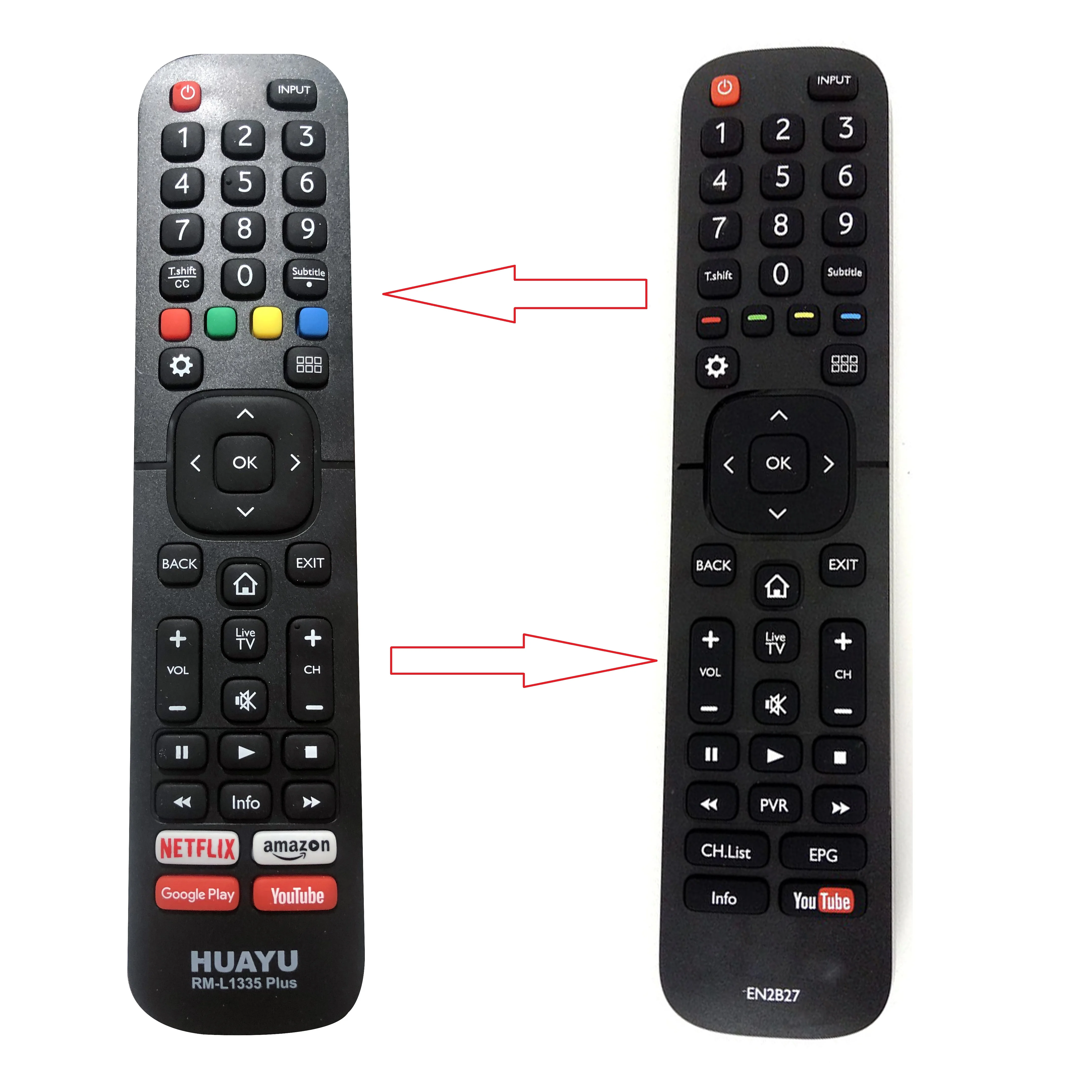 Пульт дистанционного управления для телевизора HISENSE EN2B27 EN-2B27 RC3394402/01 3139 238 29621 Бесплатная доставка Fernbedienung on.