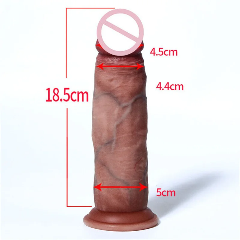 

Realistic Anal Dildo Plug Vaginal Masturbator Suction Cup Dildos Soft Big Butt Plug Prostate Massager Sex Toys for Men Women Gay