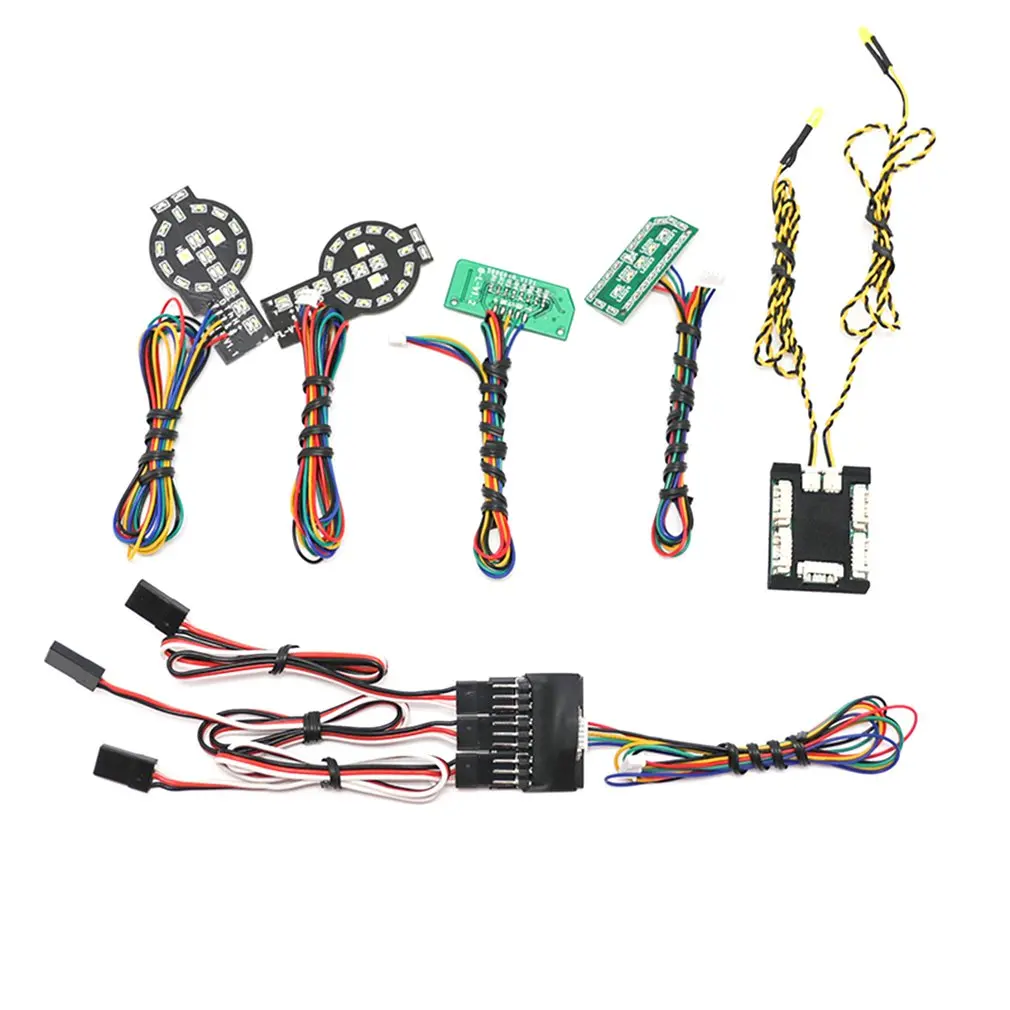 

2021 new LED Light System Front & Rear Lamp Group for for 1/10 RC Crawler Car Traxxas NEW Ford Bronco TRX-4 DIY