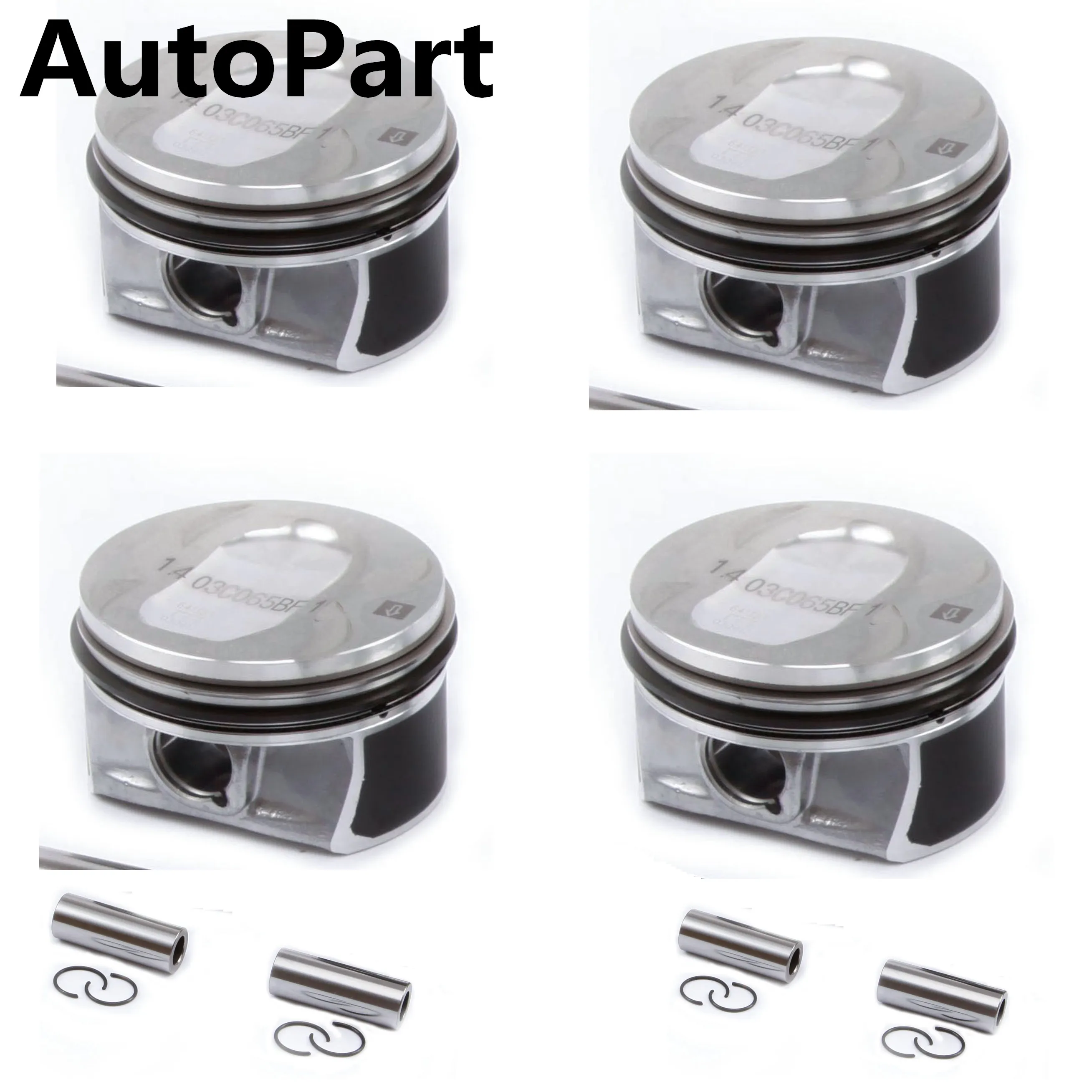 Поршневые и поршневые кольца для турбокомпрессора 1 4 T Audi A1 VW Golf Jetta MK5 6 Tiguan B7 Pin 19 мм