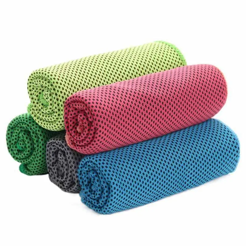 Охлаждающие полотенца для фитнеса быстросохнущие холодного спорта из