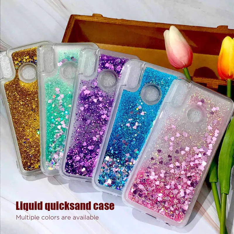 Роскошный красочный художественный красивый Жидкий чехол для телефона Huawei Y7a Y8p