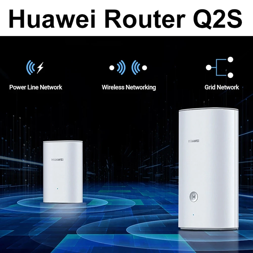 HUAWEI Wi-Fi Q2S (1 основа + 1 спутник) Pro маршрутизатор гигабитный 5G Гибридный домашний