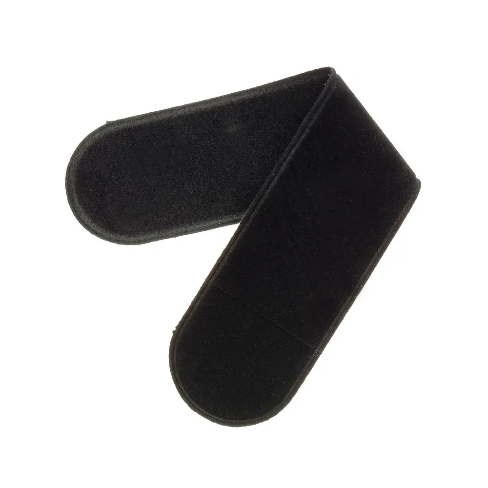 Черная ткань для флокирования мешок карандаша перьевая ручка Чехол