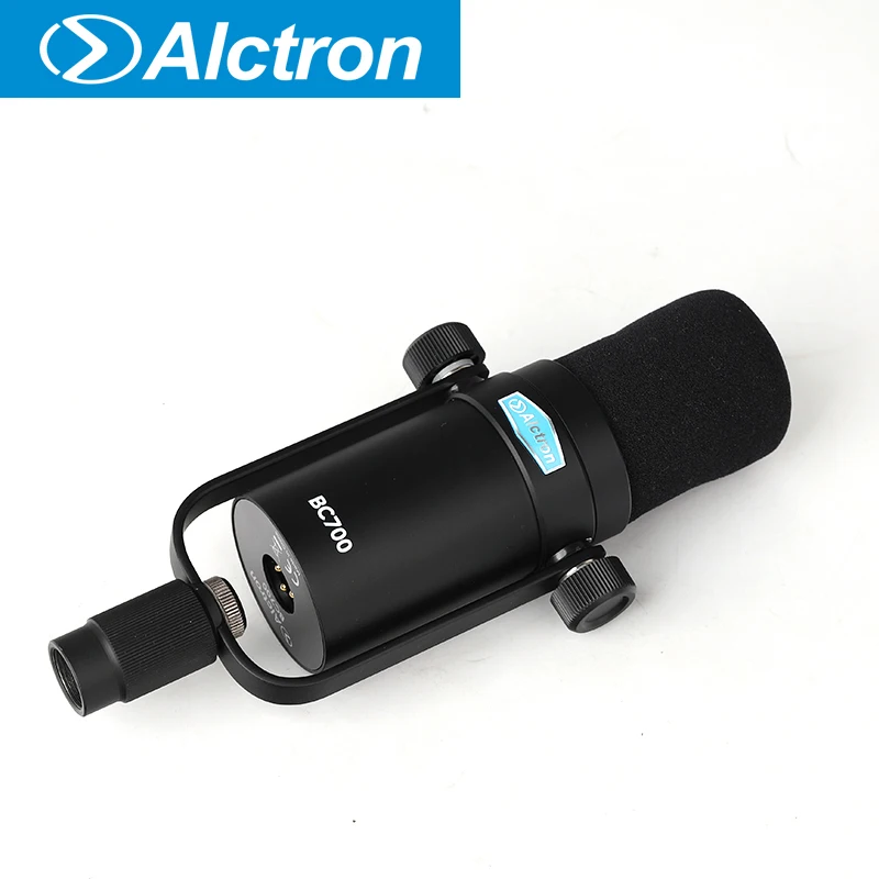 

Профессиональный динамический микрофон Alctron BC700 подходит для выравнивания, подкастинга, регулируемая подставка для микрофона, удаленный по...