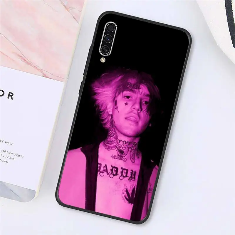 

Lil Peep famous Rapper luxury design cover Phone Case For Samsung galaxy A S note 10 7 9 20 30 31 40 50 51 71 21 s ultra