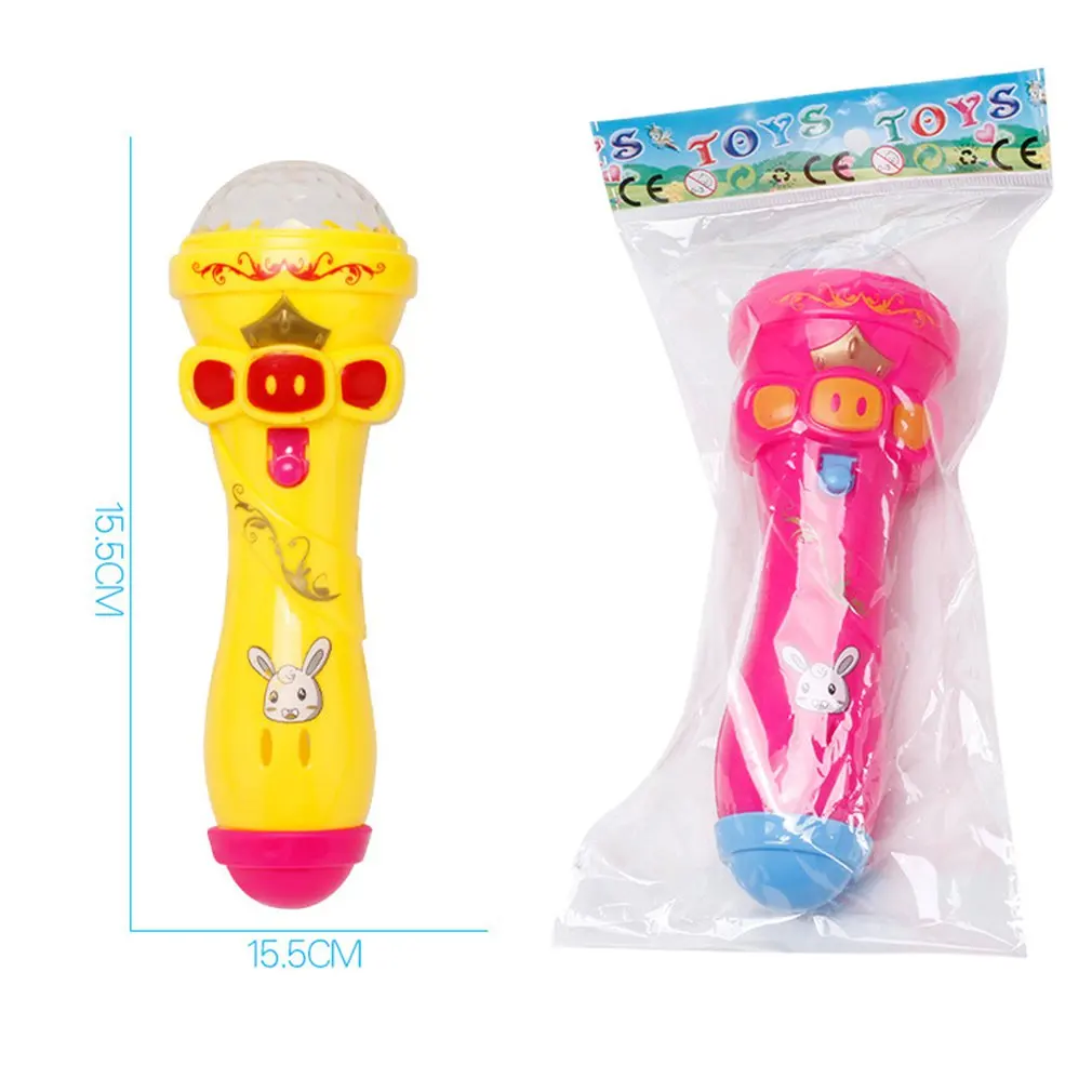 

Children's Luminous Toys Microphone Flash Stick Baby's Toys for girl and boy children and kids
