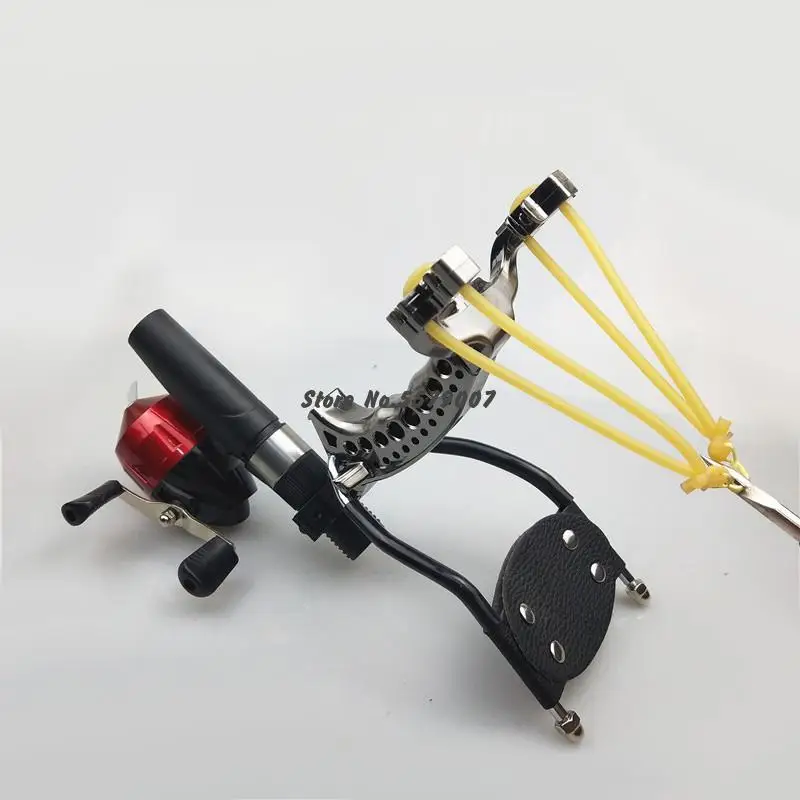 Мощный охотничий набор Slingshot Pro Fish Shooting Arrow Catapult для рыбалки на открытом воздухе